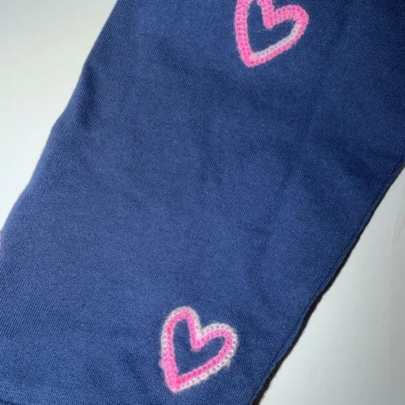 NWT Lilly Pulitzer Rami Long Sleeve Shirt–Navy Wild Heart Chenille Medium - Picture 9 of 15